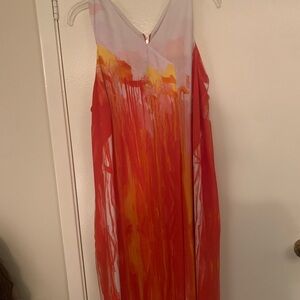 Simmer dress back zip addition elle 2xl